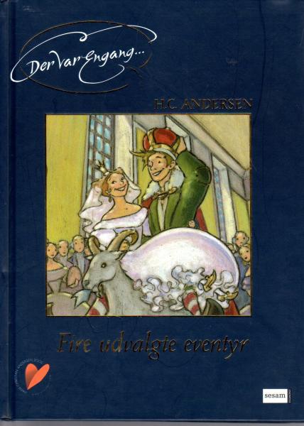 H.C. Andersen book DANISH - Der Var Engang 4 fairytales